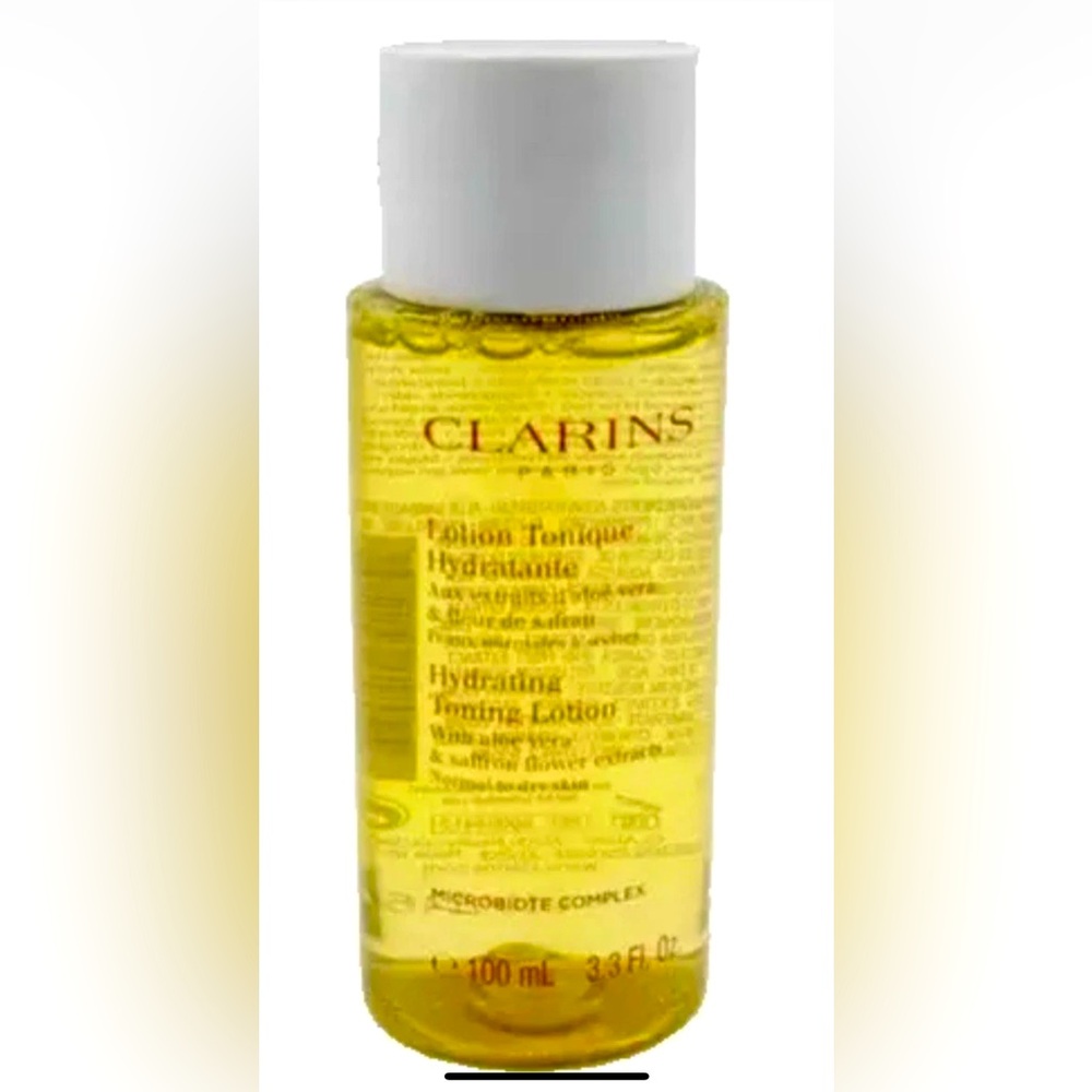 Clarins Hydrating Toning Lotion 3.3 oz. New Normal to Dry Skin Brand New!
